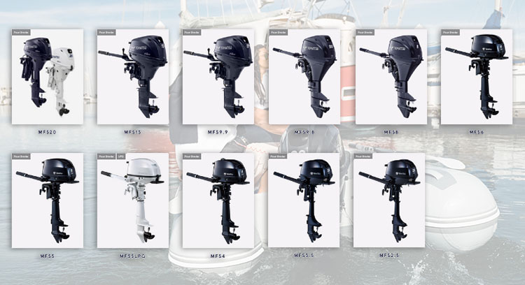 TOHATSU 4-stroke portable outboards